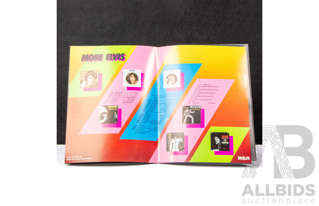 Elvis Presley - Elvis Concert Photo Album, Deluxe Volume 'A', 1977