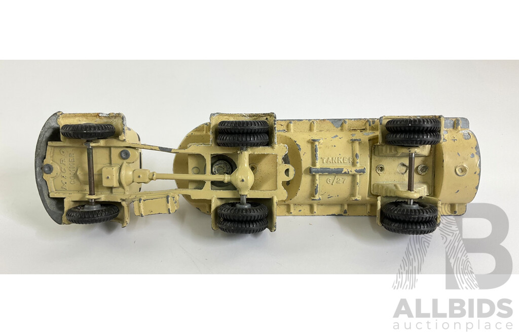 Vintage Diecast Micro Models Commer Tanker, Peters Ice Cream