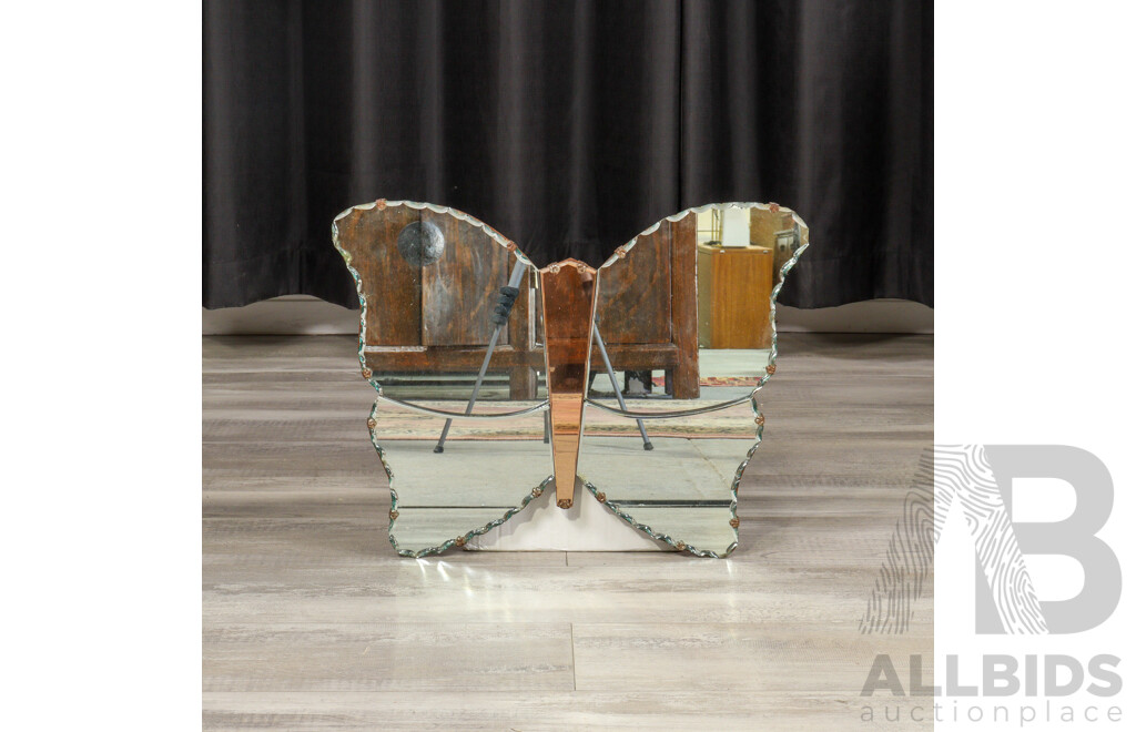 Art Deco Style Butterfly Form Mirror