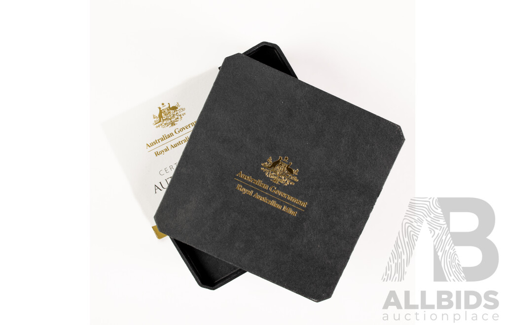 Australian RAM 2023 Gold Ten Dollar Coin, C Mint Mark, Creatures of the Deep - Gold Coral .999