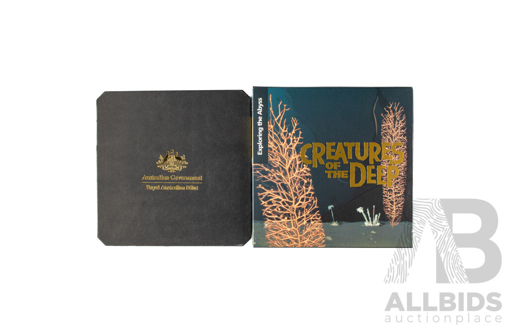 Australian RAM 2023 Gold Ten Dollar Coin, C Mint Mark, Creatures of the Deep - Gold Coral .999