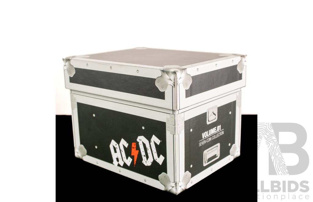 Australian RAM 2021 AC/DC Seven Twenty Cent Coin Box Set