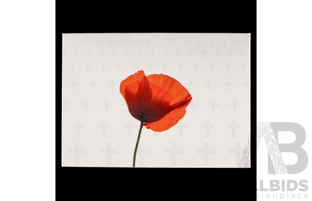 Royal Australian Mint/Royal Mint/New Zealand Post 2018 Three Silver Proof Coin Set, Armistice Centenary .999