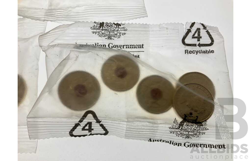 Fifteen Australian RAM Commemorative Two Dollar Coins Including 2020 Firefighters, 2021 Indigenous Military Service, 2022 Front Line Workers