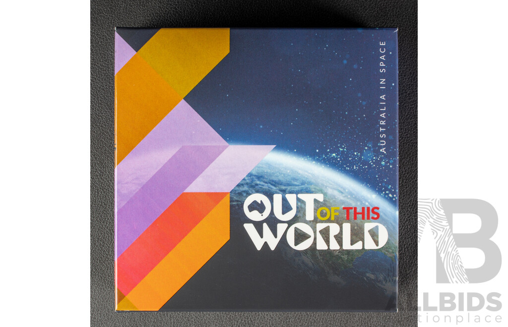 Australian RAM 2024 Gold Proof Ten Dollar Coin, C Mintmark, Out of This World - Australia in Space