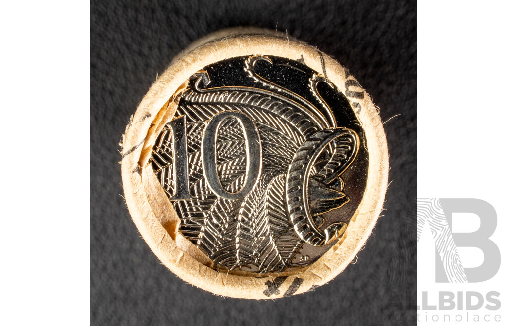 Australian RAM 2024 KCIII Ten Cent Coin Roll