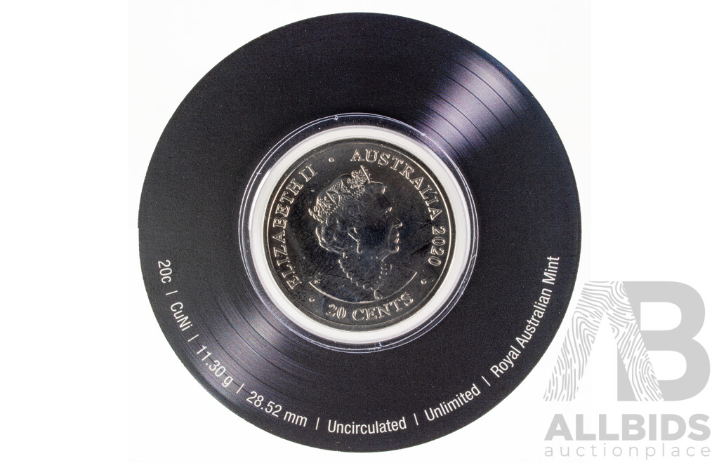 Australian RAM 2021 AC/DC Seven Twenty Cent Coin Box Set