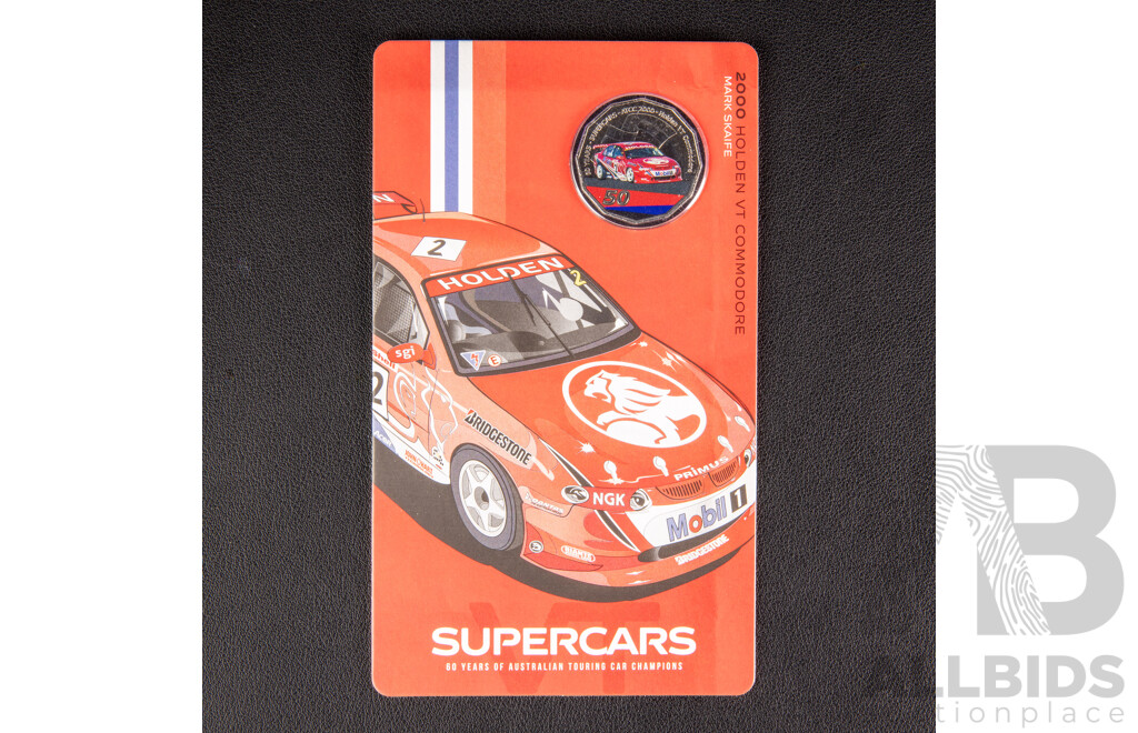 Australian RAM 2020 Nine Fifty Cent Coin Supercars Set, 60 Years of Australian Touring Car Championship