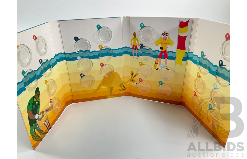 Australian RAM 2019 One Dollar Great Aussie Coin Hunt Folder and Coin Tube