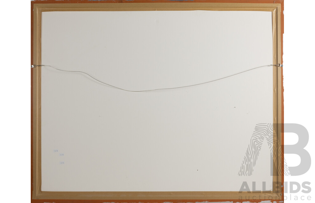 Geoffrey Dyer, (20th Century, Australian, 1947-2020), Cockle Creek, Wonderful Original Signed & Limited Editioned Collograph, 86 x 108 cm (frame)