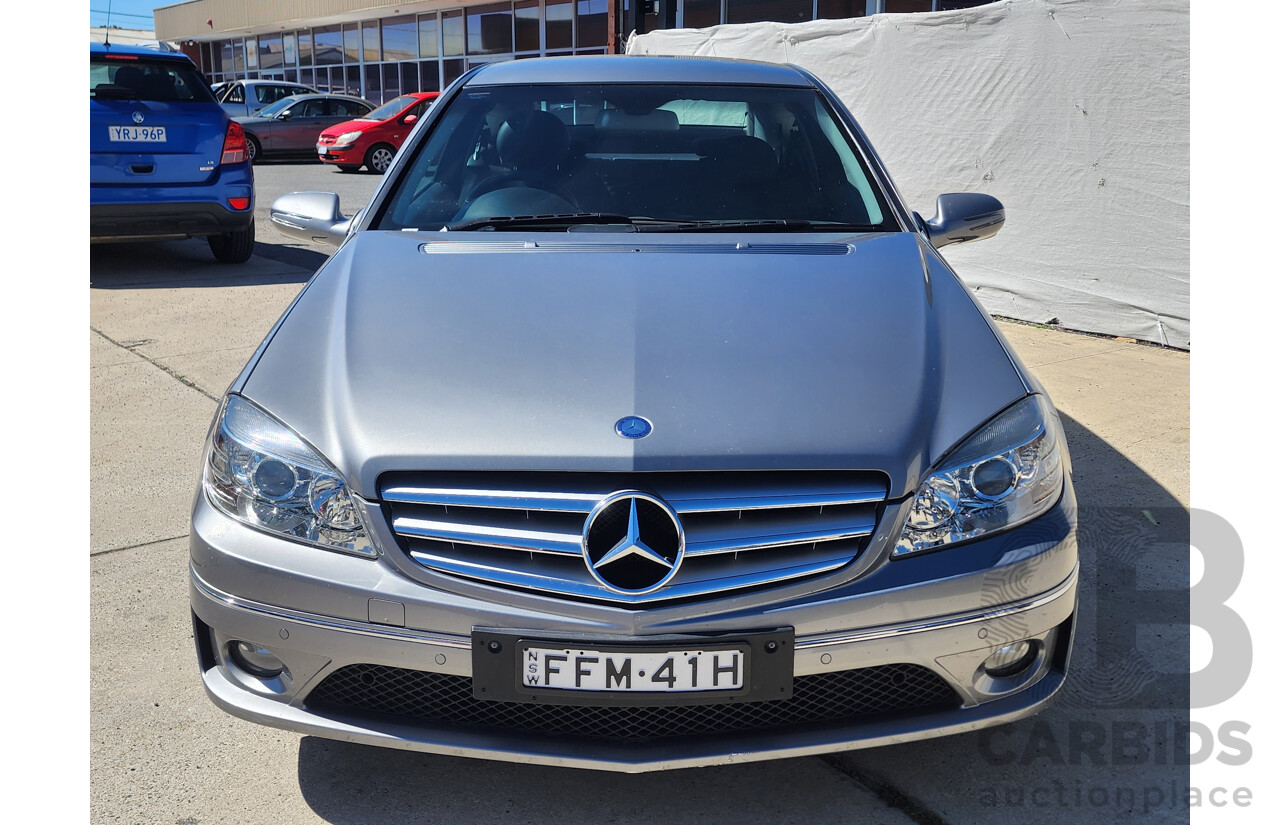 5/2010 Mercedes-Benz CLC 200 Kompressor 203 MY10 2d Coupe Silver 1.8L