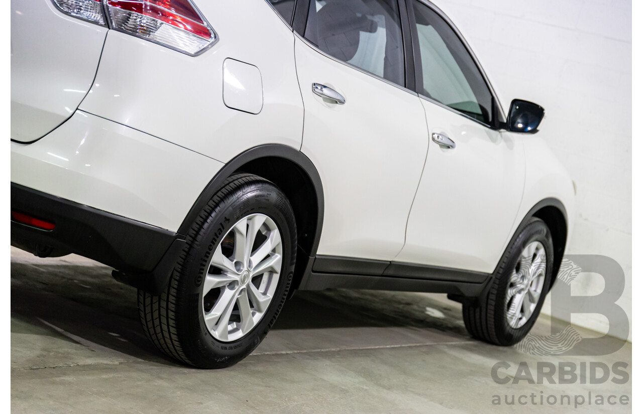 05/2016 Nissan X-Trail ST (FWD) T32 4d Wagon Ivory Pearl 2.5L - 7 Seater