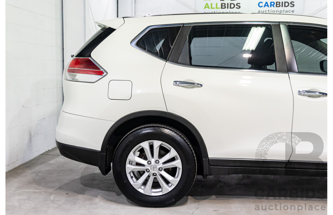 05/2016 Nissan X-Trail ST (FWD) T32 4d Wagon Ivory Pearl 2.5L - 7 Seater