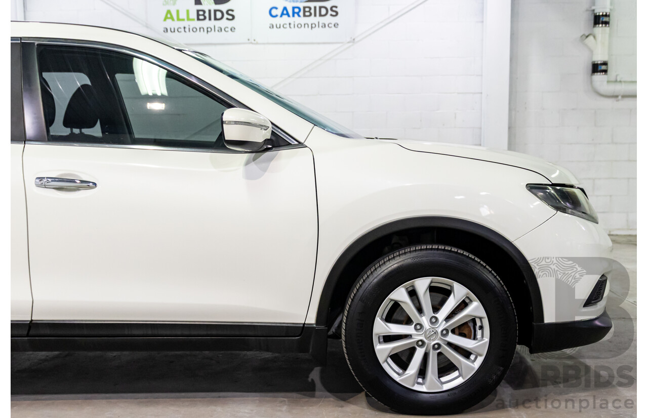 05/2016 Nissan X-Trail ST (FWD) T32 4d Wagon Ivory Pearl 2.5L - 7 Seater