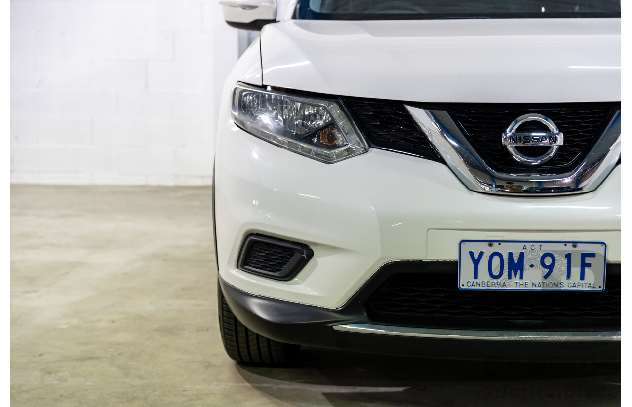 05/2016 Nissan X-Trail ST (FWD) T32 4d Wagon Ivory Pearl 2.5L - 7 Seater