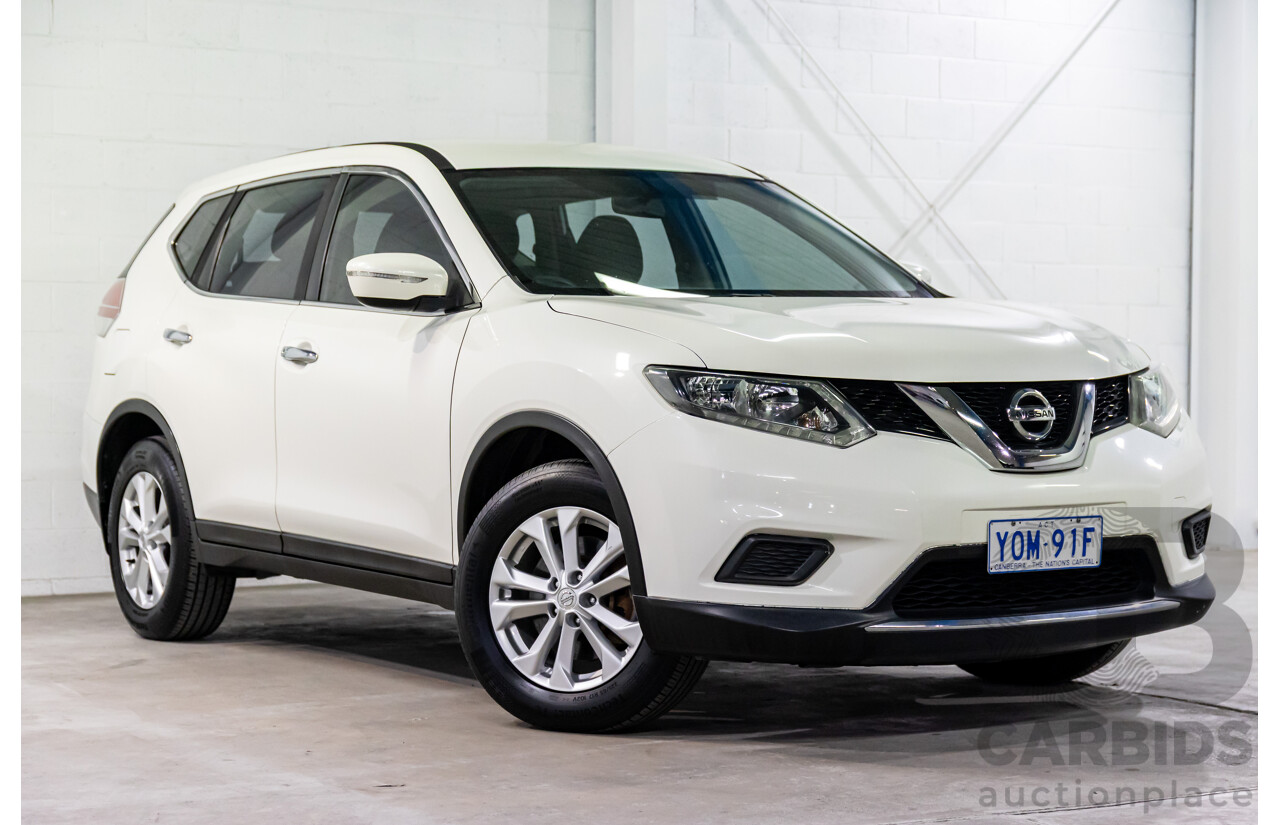 05/2016 Nissan X-Trail ST (FWD) T32 4d Wagon Ivory Pearl 2.5L - 7 Seater