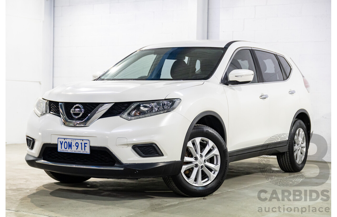 05/2016 Nissan X-Trail ST (FWD) T32 4d Wagon Ivory Pearl 2.5L - 7 Seater