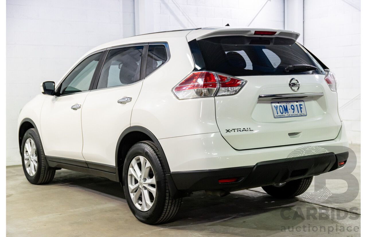 05/2016 Nissan X-Trail ST (FWD) T32 4d Wagon Ivory Pearl 2.5L - 7 Seater