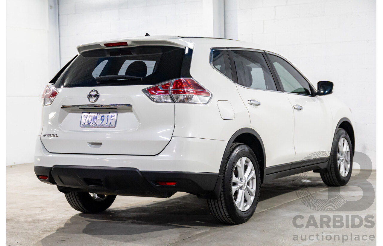05/2016 Nissan X-Trail ST (FWD) T32 4d Wagon Ivory Pearl 2.5L - 7 Seater