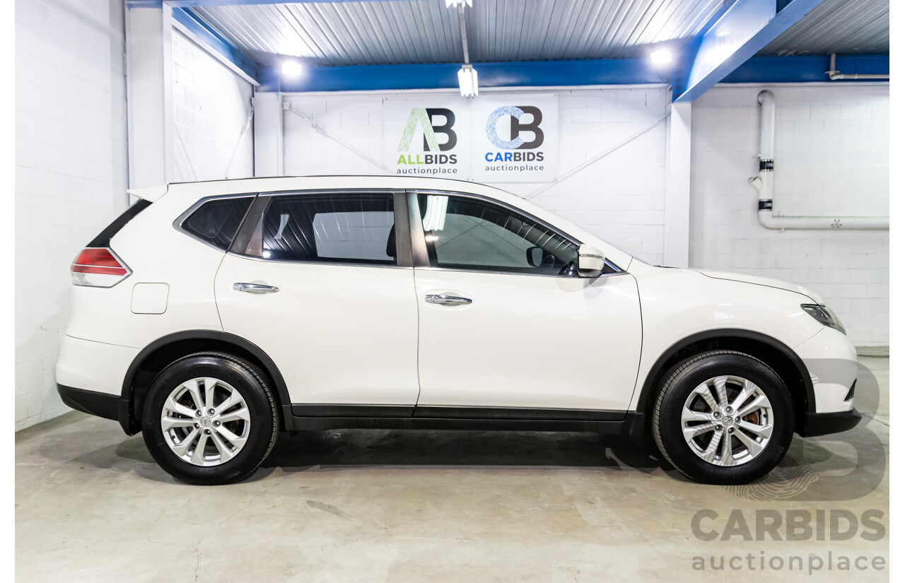 05/2016 Nissan X-Trail ST (FWD) T32 4d Wagon Ivory Pearl 2.5L - 7 Seater