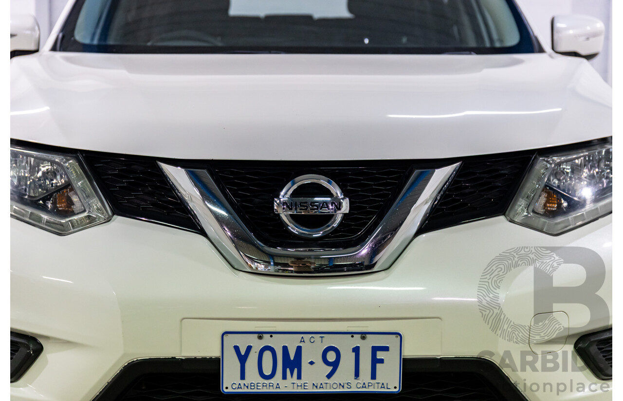 05/2016 Nissan X-Trail ST (FWD) T32 4d Wagon Ivory Pearl 2.5L - 7 Seater
