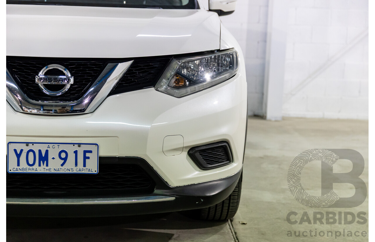 05/2016 Nissan X-Trail ST (FWD) T32 4d Wagon Ivory Pearl 2.5L - 7 Seater