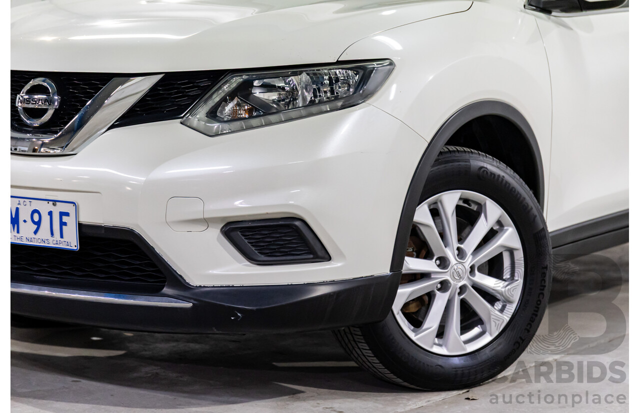05/2016 Nissan X-Trail ST (FWD) T32 4d Wagon Ivory Pearl 2.5L - 7 Seater