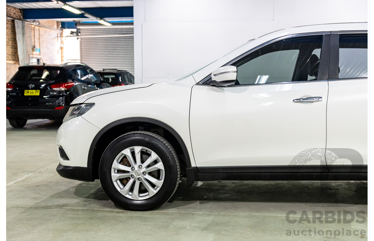 05/2016 Nissan X-Trail ST (FWD) T32 4d Wagon Ivory Pearl 2.5L - 7 Seater