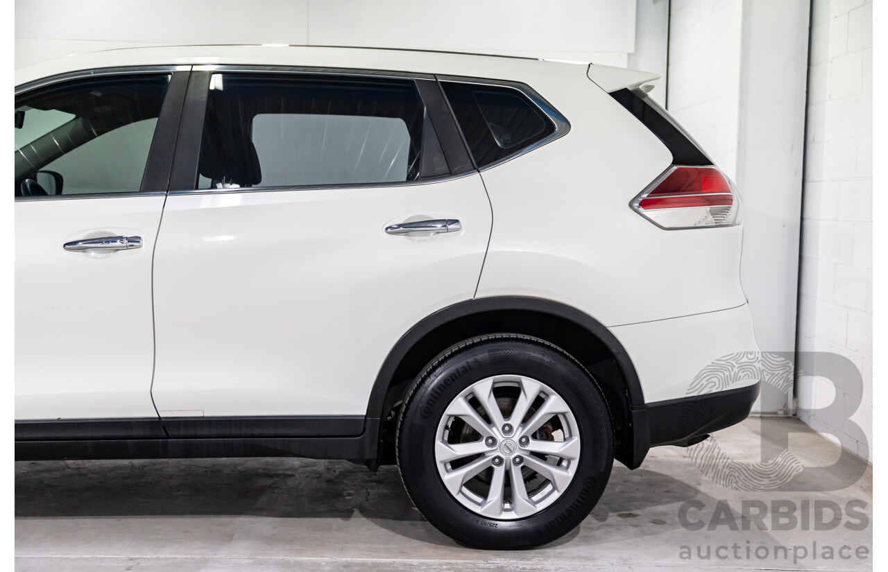 05/2016 Nissan X-Trail ST (FWD) T32 4d Wagon Ivory Pearl 2.5L - 7 Seater