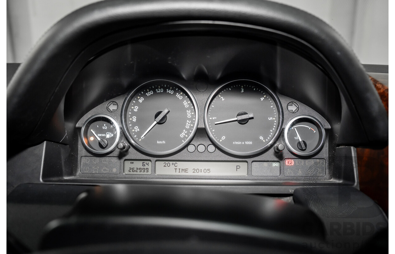 1/2007 Land Rover Range Rover Vogue Luxury TdV8 MY07 4d Wagon Santorini Black Twin Turbo Diesel V8 3.6L