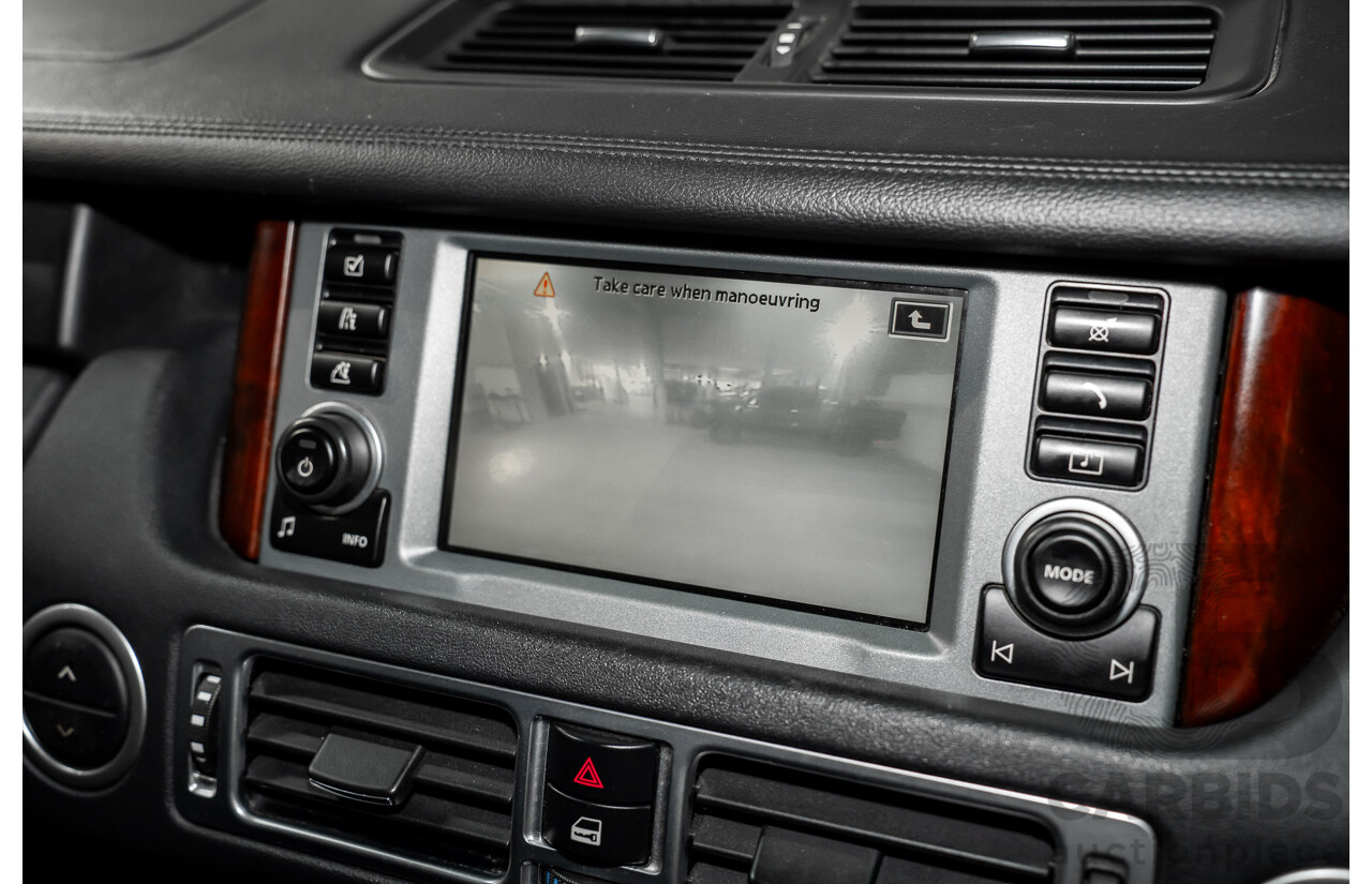 1/2007 Land Rover Range Rover Vogue Luxury TdV8 MY07 4d Wagon Santorini Black Twin Turbo Diesel V8 3.6L