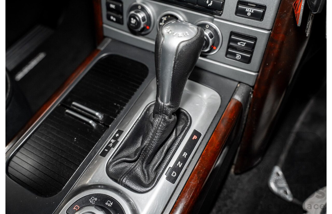 1/2007 Land Rover Range Rover Vogue Luxury TdV8 MY07 4d Wagon Santorini Black Twin Turbo Diesel V8 3.6L