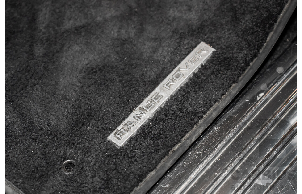 1/2007 Land Rover Range Rover Vogue Luxury TdV8 MY07 4d Wagon Santorini Black Twin Turbo Diesel V8 3.6L