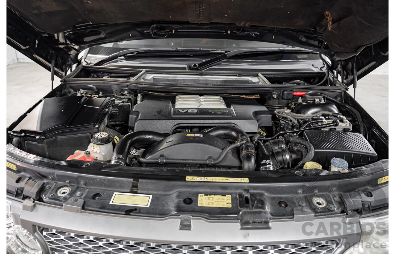 1/2007 Land Rover Range Rover Vogue Luxury TdV8 MY07 4d Wagon Santorini Black Twin Turbo Diesel V8 3.6L