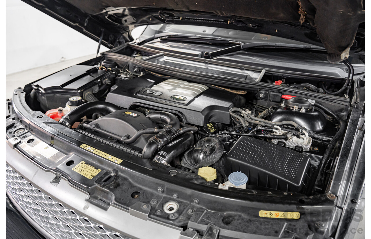 1/2007 Land Rover Range Rover Vogue Luxury TdV8 MY07 4d Wagon Santorini Black Twin Turbo Diesel V8 3.6L