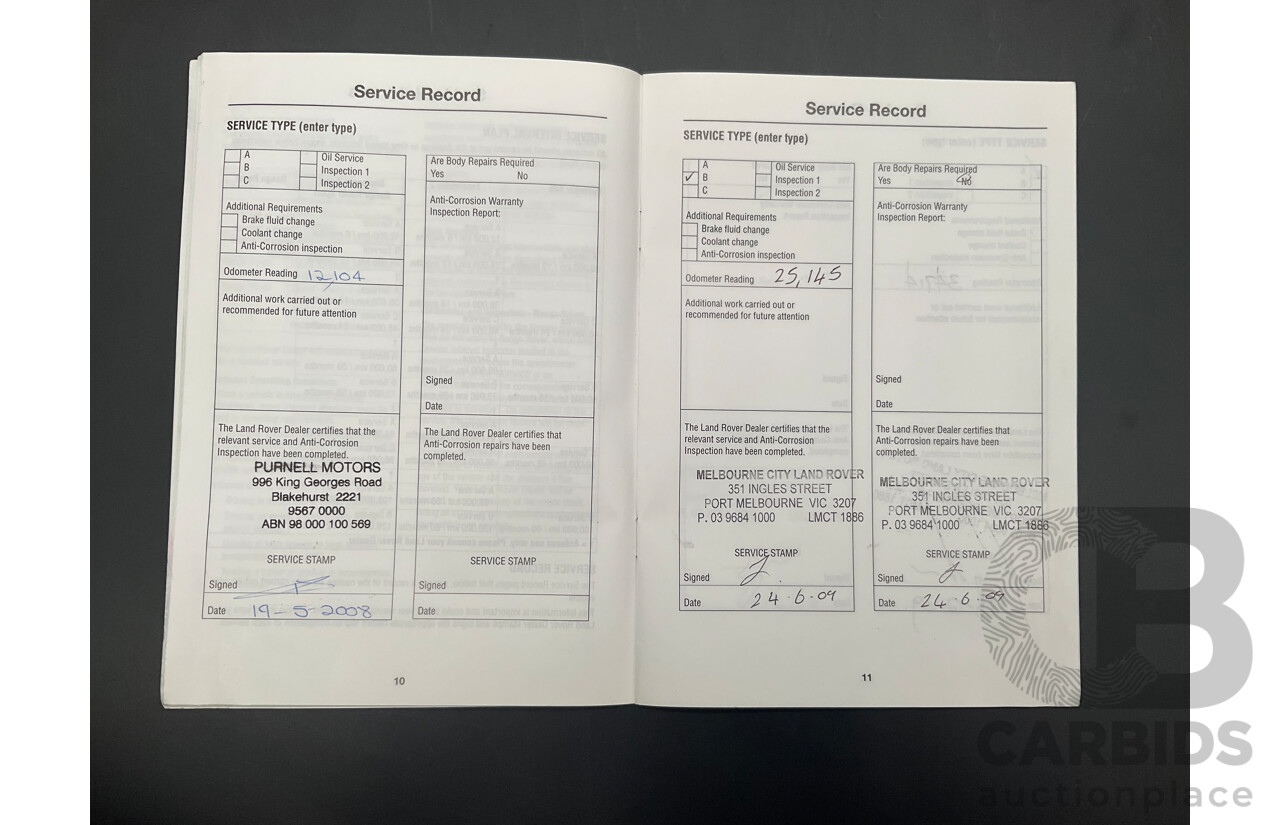 1/2007 Land Rover Range Rover Vogue Luxury TdV8 MY07 4d Wagon Santorini Black Twin Turbo Diesel V8 3.6L