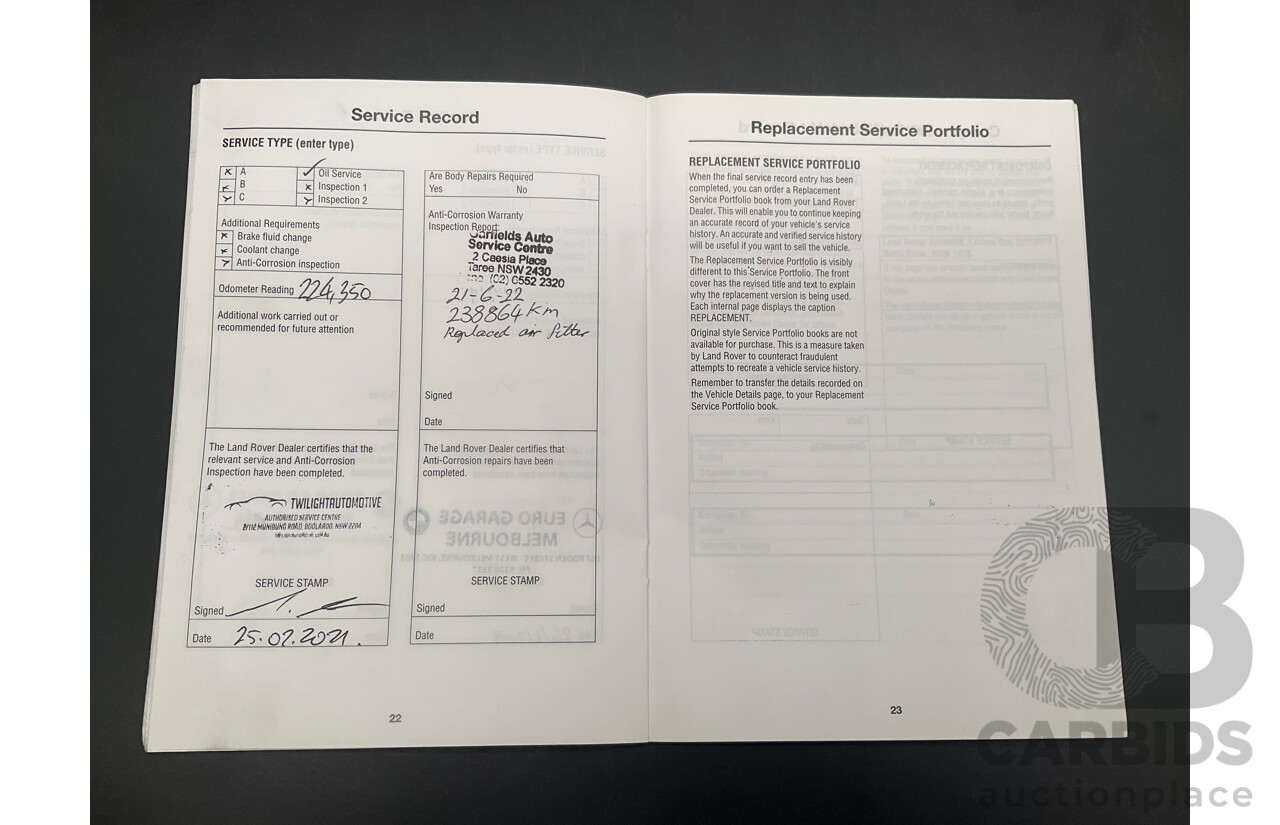 1/2007 Land Rover Range Rover Vogue Luxury TdV8 MY07 4d Wagon Santorini Black Twin Turbo Diesel V8 3.6L