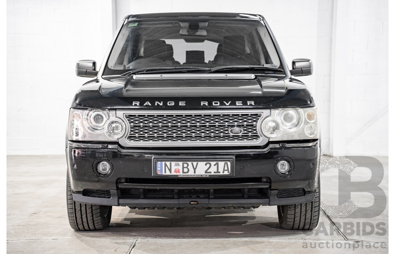 1/2007 Land Rover Range Rover Vogue Luxury TdV8 MY07 4d Wagon Santorini Black Twin Turbo Diesel V8 3.6L
