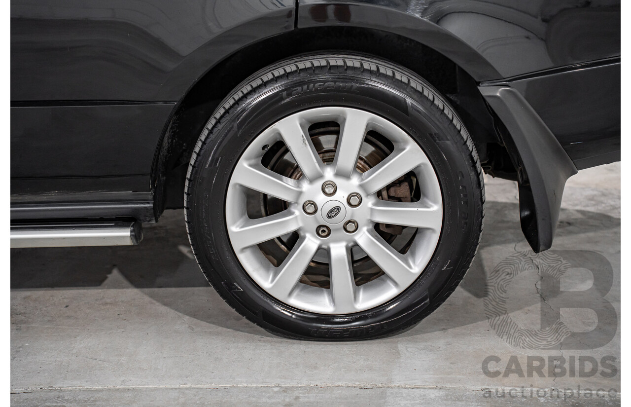 1/2007 Land Rover Range Rover Vogue Luxury TdV8 MY07 4d Wagon Santorini Black Twin Turbo Diesel V8 3.6L