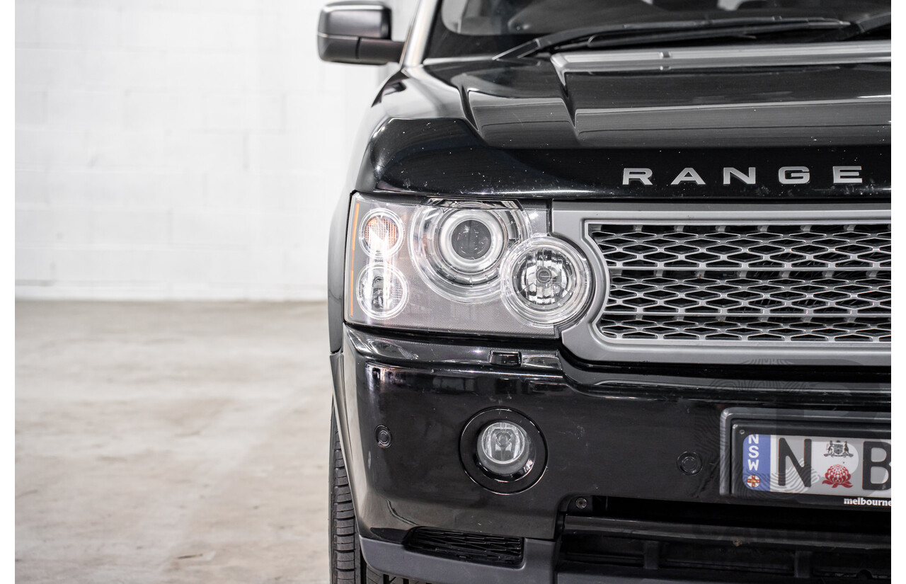 1/2007 Land Rover Range Rover Vogue Luxury TdV8 MY07 4d Wagon Santorini Black Twin Turbo Diesel V8 3.6L