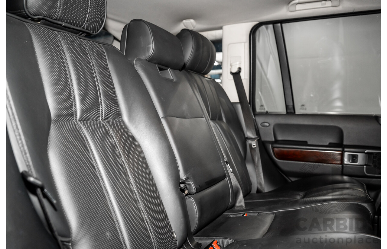 1/2007 Land Rover Range Rover Vogue Luxury TdV8 MY07 4d Wagon Santorini Black Twin Turbo Diesel V8 3.6L