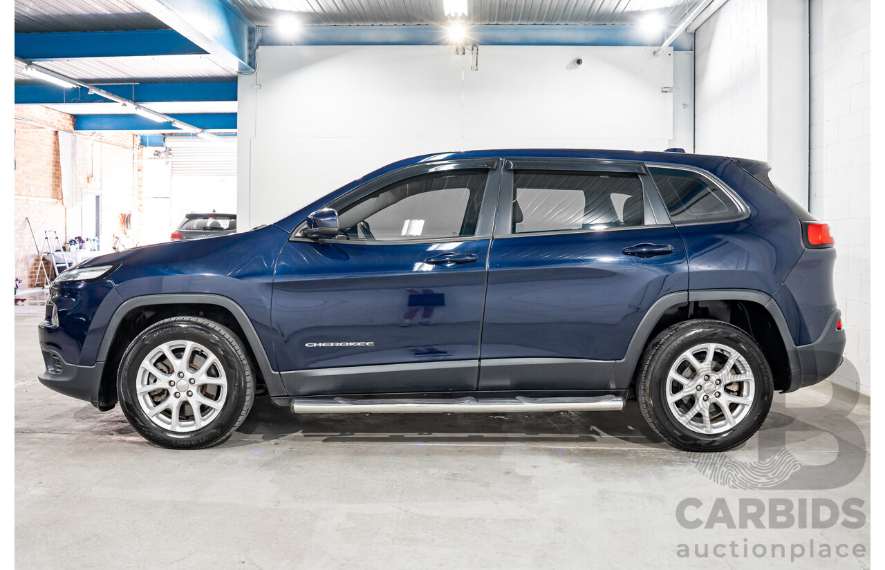 1/2017 Jeep Cherokee Sport (RWD) KL MY16 4d Wagon True Blue Pearl 2.4L