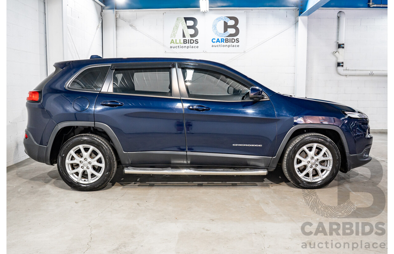 1/2017 Jeep Cherokee Sport (RWD) KL MY16 4d Wagon True Blue Pearl 2.4L