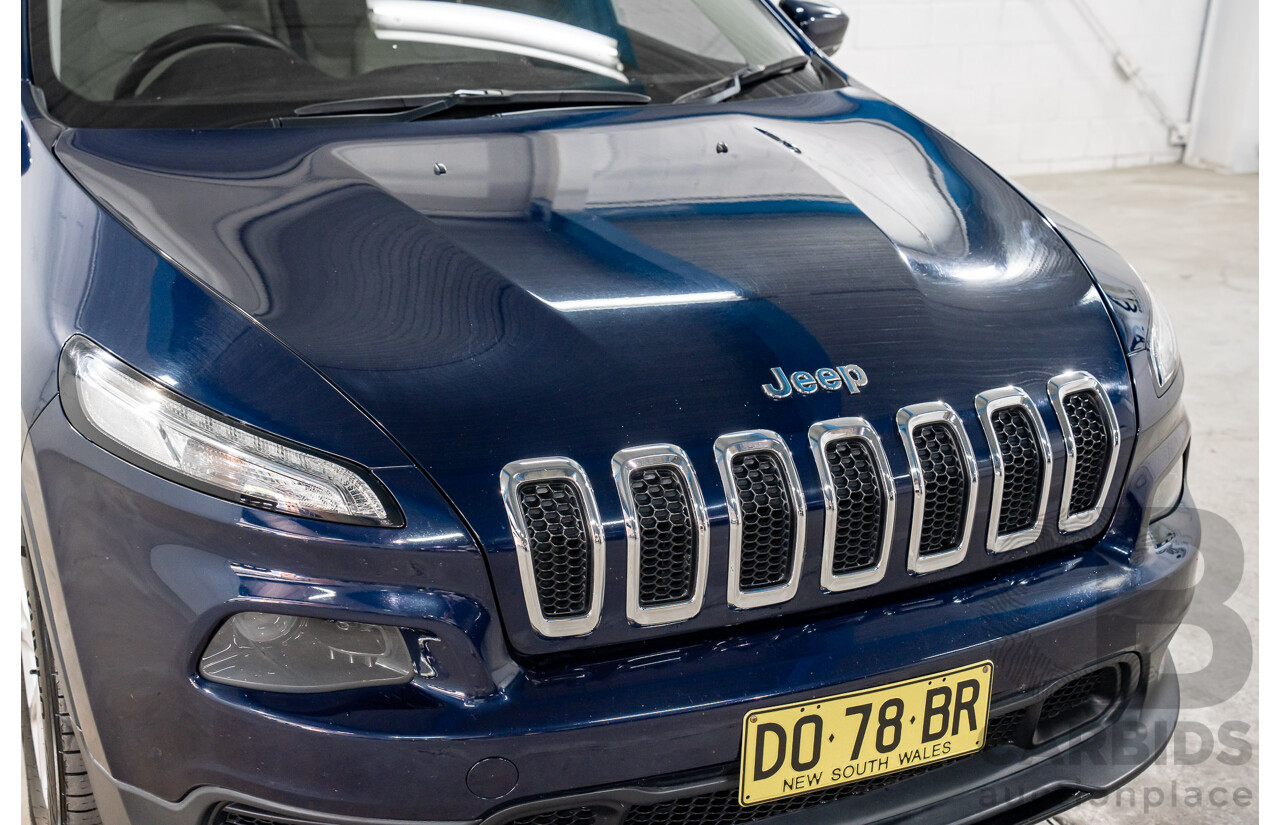 1/2017 Jeep Cherokee Sport (RWD) KL MY16 4d Wagon True Blue Pearl 2.4L