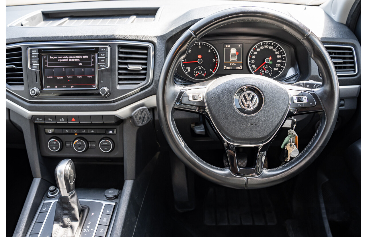12/2018 Volkswagen Amarok V6 TDI 580 Highline Black Edition (4x4) 2H MY19 Dual Cab Utility Candy White Turbo Diesel 3.0L