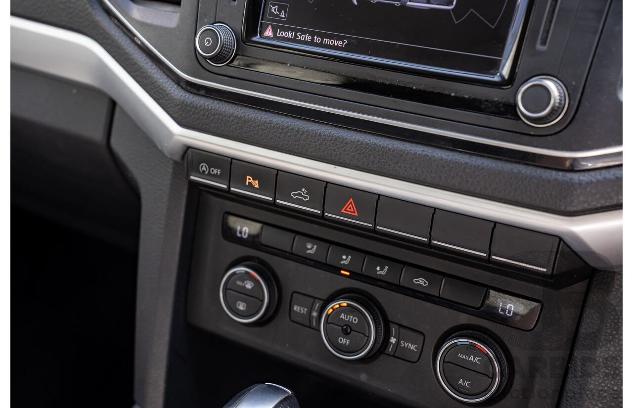 12/2018 Volkswagen Amarok V6 TDI 580 Highline Black Edition (4x4) 2H MY19 Dual Cab Utility Candy White Turbo Diesel 3.0L