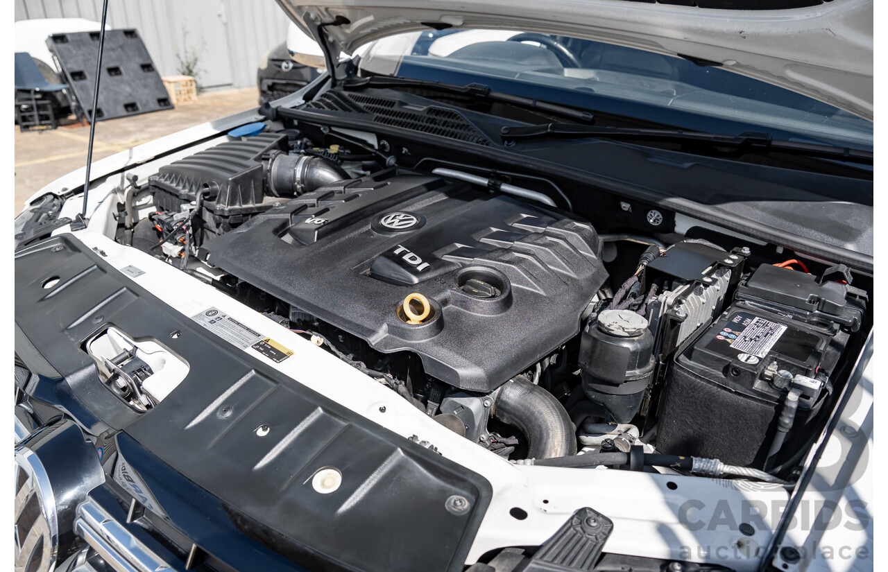 12/2018 Volkswagen Amarok V6 TDI 580 Highline Black Edition (4x4) 2H MY19 Dual Cab Utility Candy White Turbo Diesel 3.0L