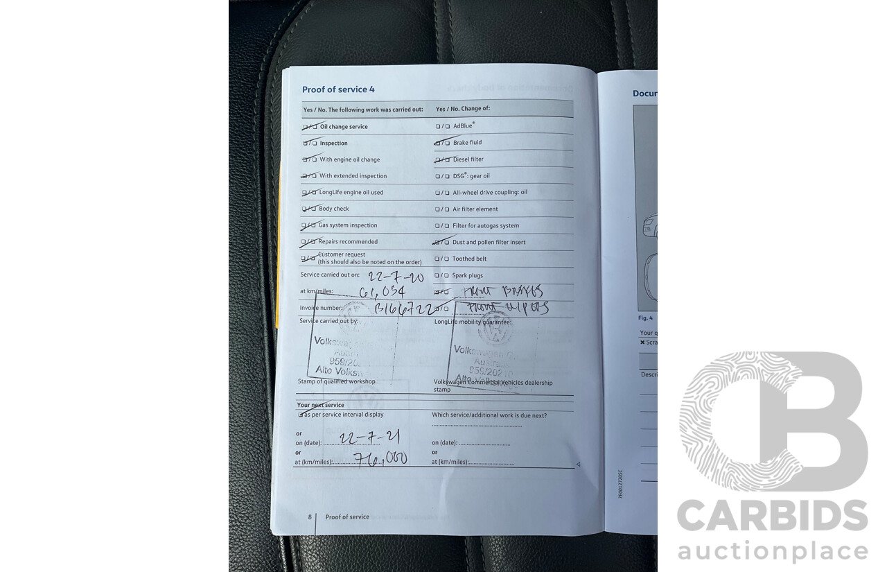 12/2018 Volkswagen Amarok V6 TDI 580 Highline Black Edition (4x4) 2H MY19 Dual Cab Utility Candy White Turbo Diesel 3.0L