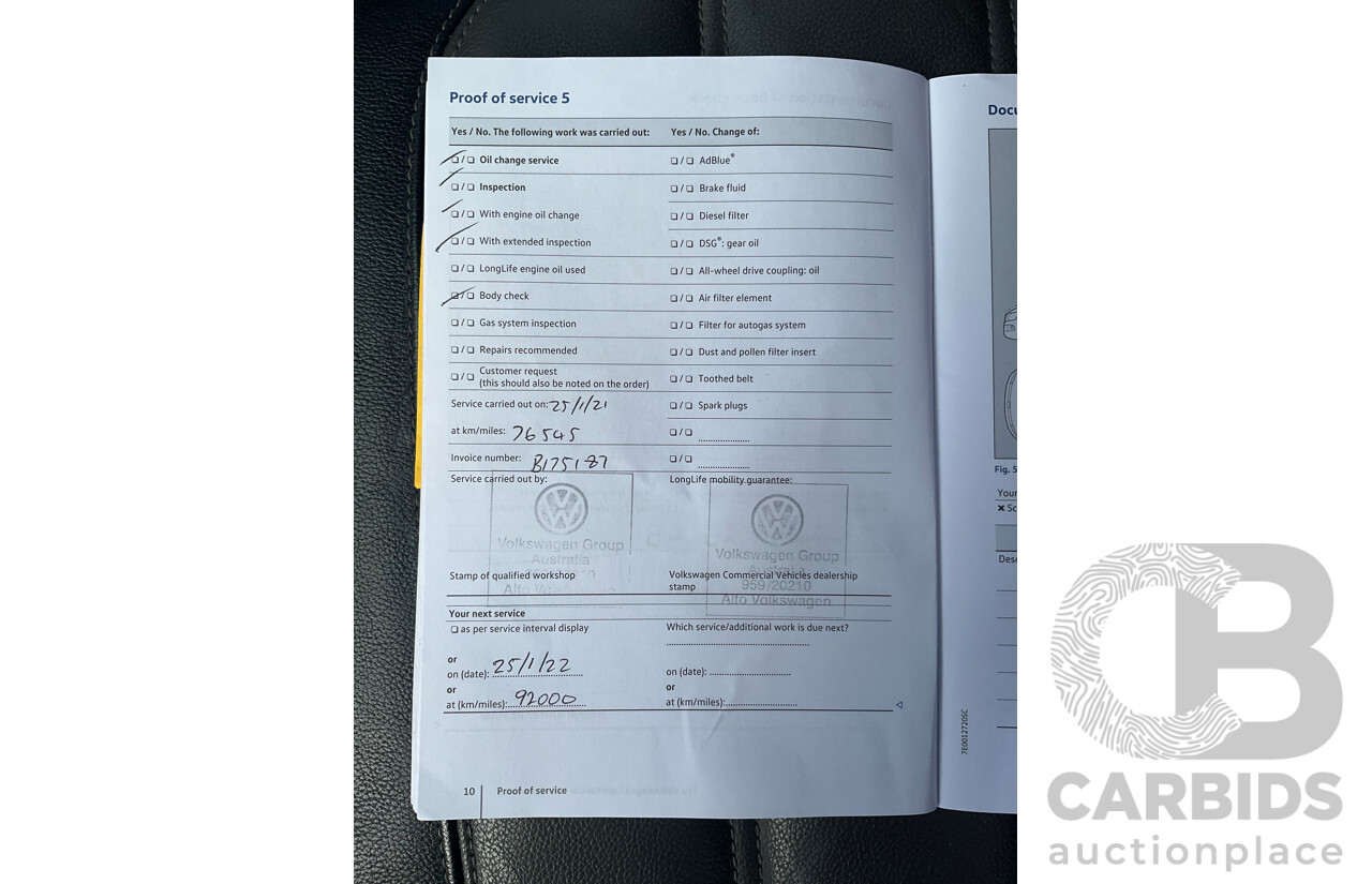 12/2018 Volkswagen Amarok V6 TDI 580 Highline Black Edition (4x4) 2H MY19 Dual Cab Utility Candy White Turbo Diesel 3.0L