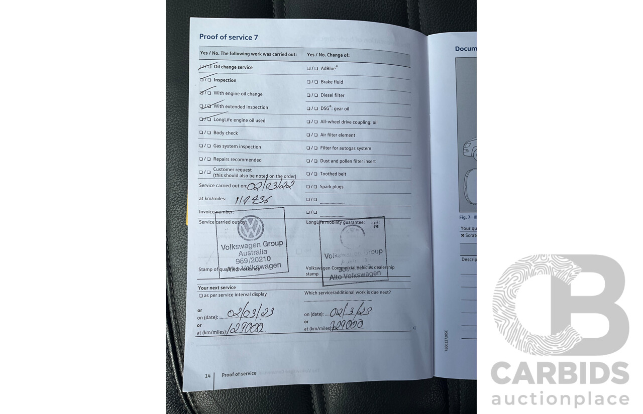 12/2018 Volkswagen Amarok V6 TDI 580 Highline Black Edition (4x4) 2H MY19 Dual Cab Utility Candy White Turbo Diesel 3.0L